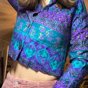 SUPER CUTE RARE 80s VINTAGE TOP!